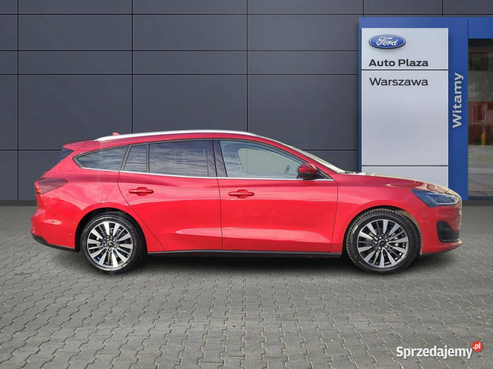 Ford Focus 10EcoBoost 155 Hybryda 2022 TitaniumX aluminiowe felgi Warszawa