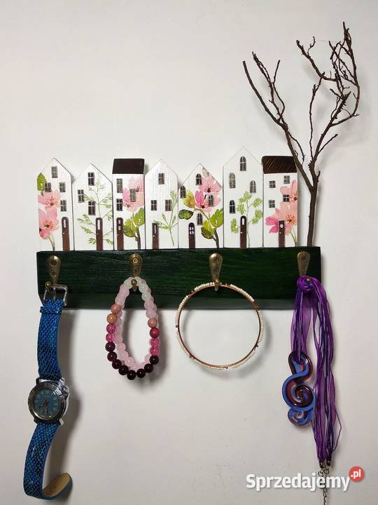 Kwiatowa uliczka Wieszaczek do przedpokoju