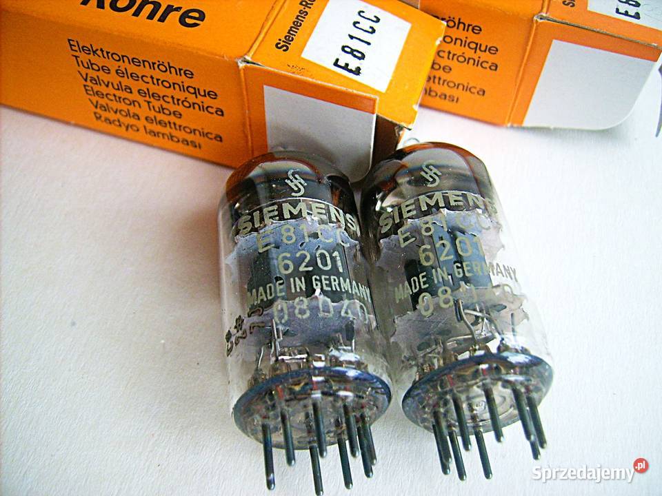 E81CC SIEMENS HALSKE dobrana PARA z Roku 1962