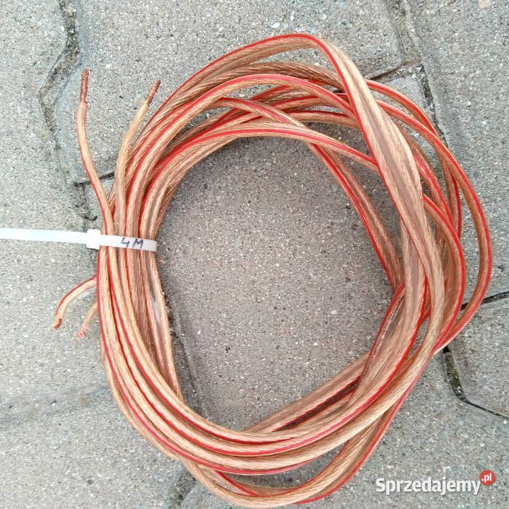Przewód głośnikowy Kabel Hama 2x25 mm 4m Audio Świebodzice