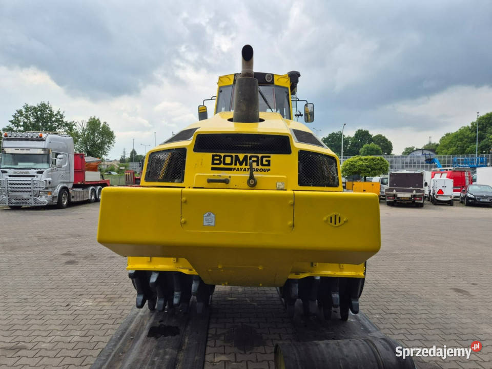 czołowa Bomag BC472 RB KOMPAKTOR ODPADÓW śląskie Łaziska Górne