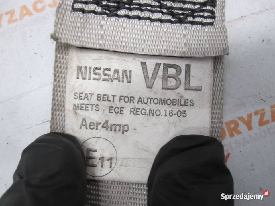 NISSAN LEAF I 11r pas bezpieczeństwa lewy Kielce