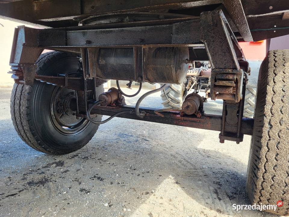 Przyczepa rolnicza sztywna Autosan D 50 HL60 HW nieuszkodzony Osięciny