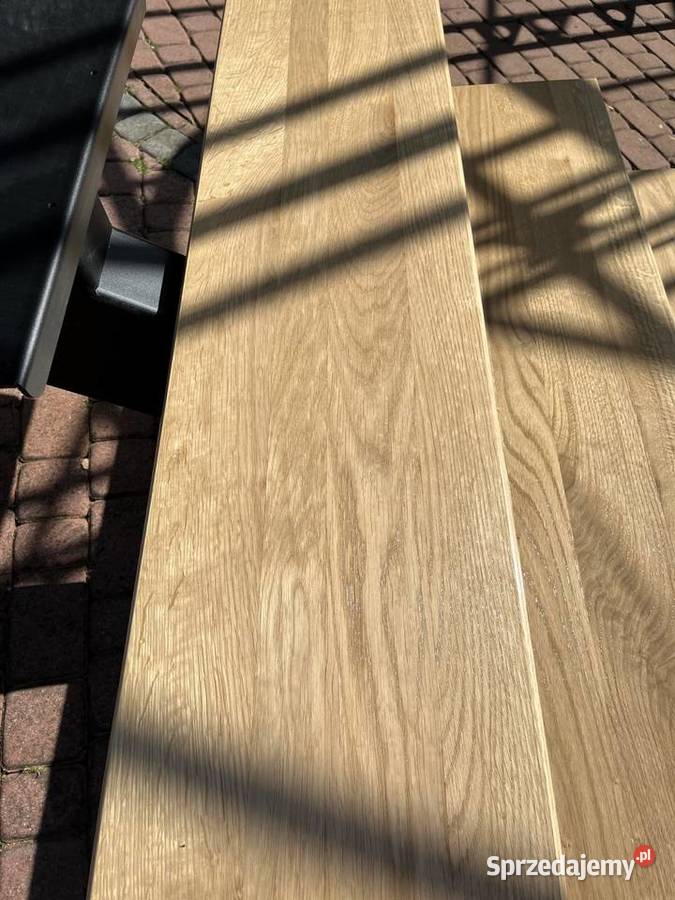 Okazja Schody metalowe stopnie dębowe gotowe Radłów