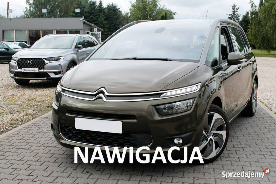 Citroen C4 Grand Picasso przyciemniane szyby Warszawa sprzedam