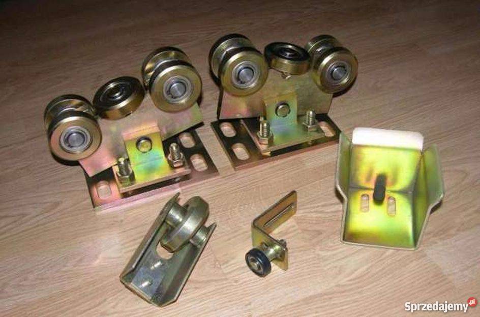 Wózki 5cio rolkowe do bramy Wymiana układu Warszawa