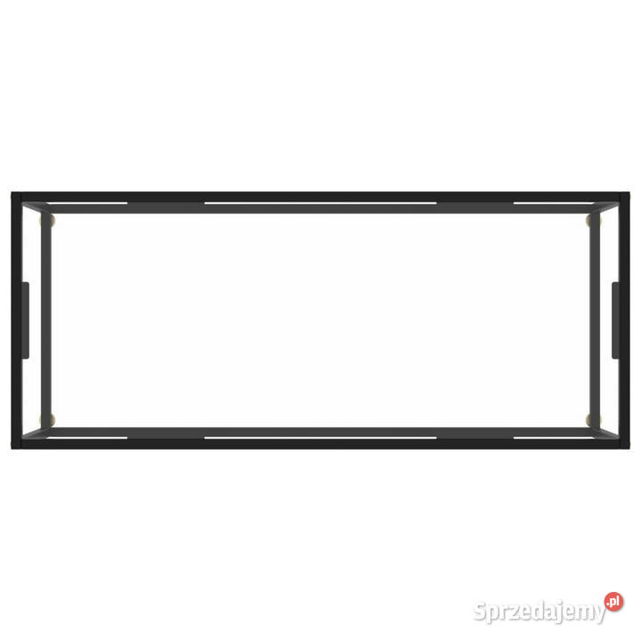 Stolik kawowy czarny hartowane szkło 120x50x35 Stoły sprzedam