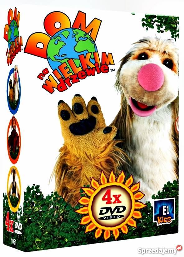 DOM NA WIELKIM DRZEWIE 4 DVD BOX animowany Kalisz