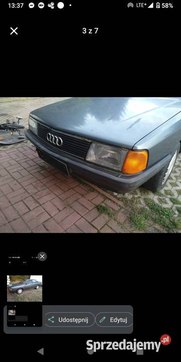 Audi 100 C3 5 cylindrów dolnośląskie Stronie Śląskie