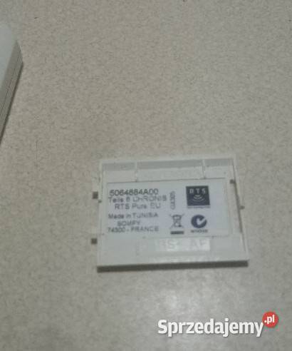 Somfy RTS Pilot odbiornik i sterownik do rolet Legnica