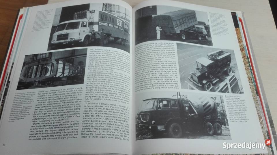 TRUCKS Ciężarówki Album motoryzacja, transport