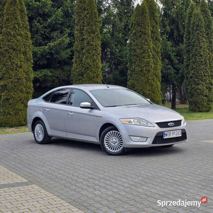 Ford Mondeo Ford Mondeo Mk4 18 TDCi Ghia Mk4 srebrny Motoryzacja