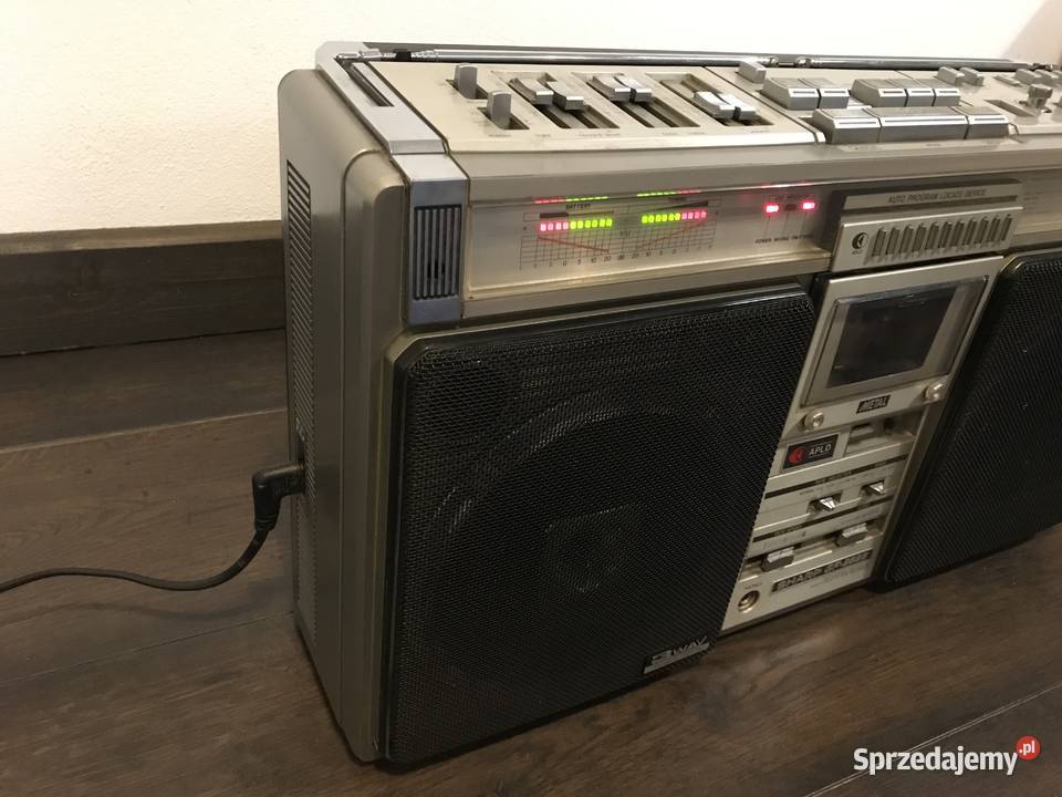 Vintage Radiomagnerofon Sharp gf 9696 boombox Kraków