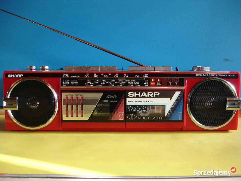 Radiomagnetofon SHARP WQ562H Zielona Góra