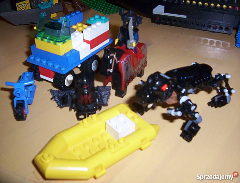 ogromną kolekcję klocków lego Plastik  dolnośląskie Wrocław