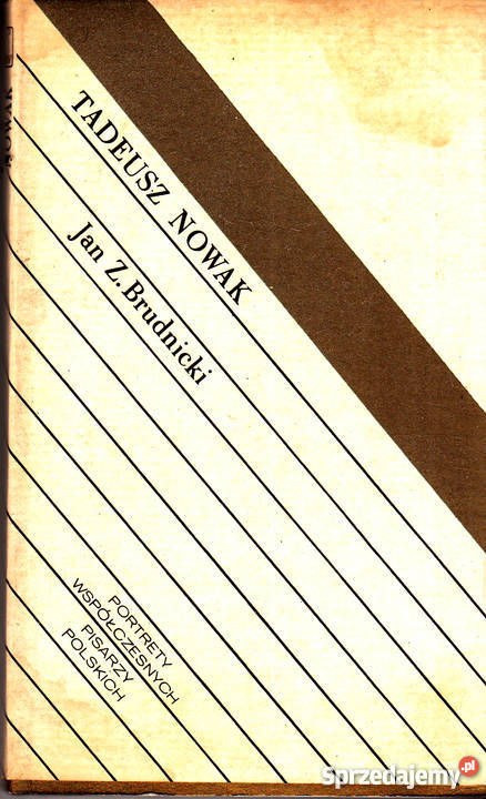 02368 TADEUSZ NOWAK JAN Z BRUDNICK Proza i poezja Czyrna sprzedam