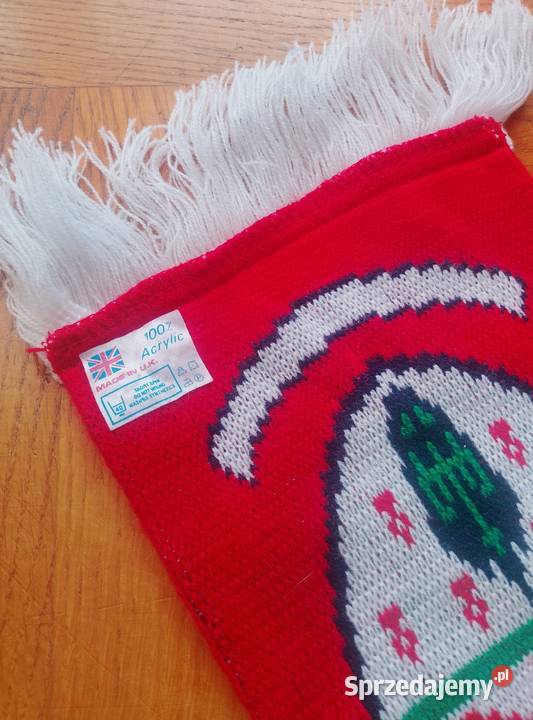 Szalik Arsenal vintage małopolskie Łużna