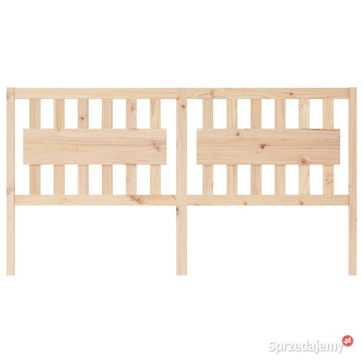 Wezgłowie łóżka 1855x4x100 lite drewno sosnowe