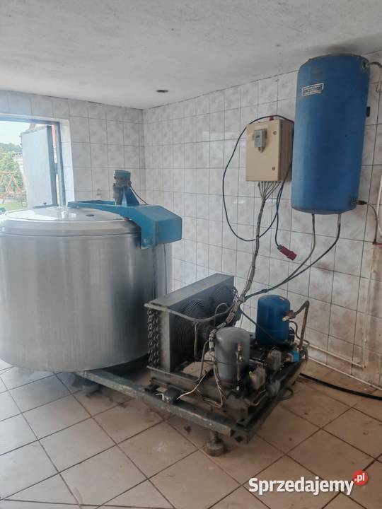Zbiornik baniak na mleko 1000 alfa laval Stawiski