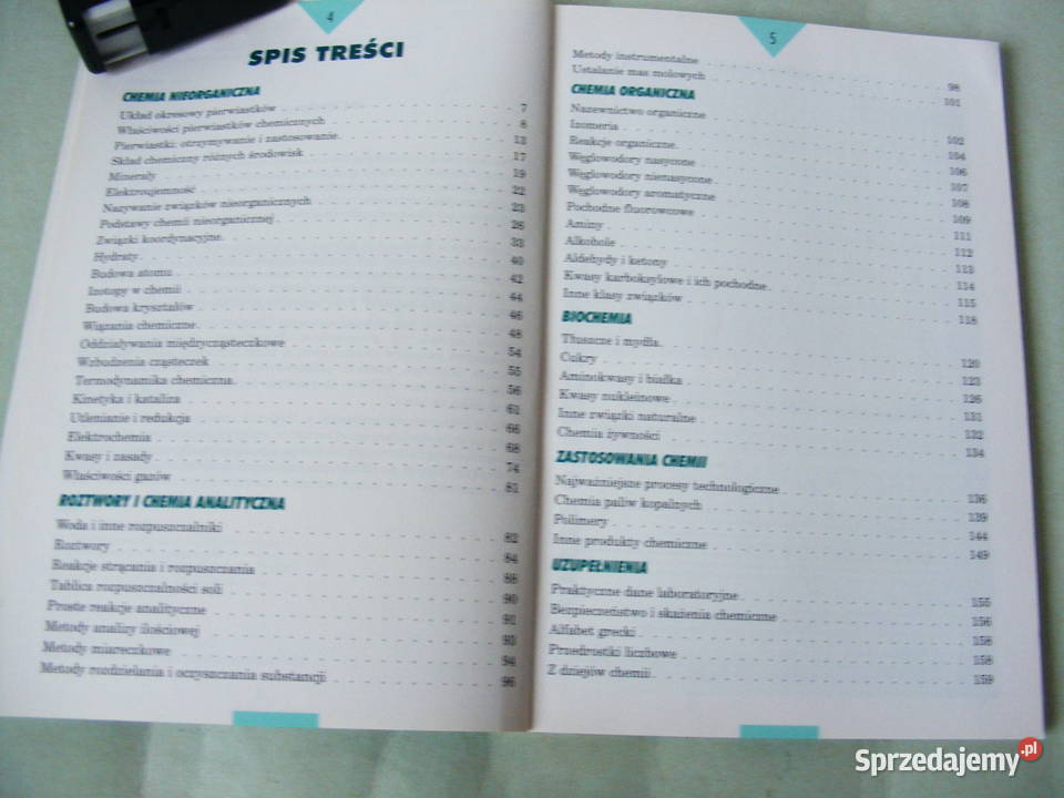 Ciekawi świata 1 Chemia Czaja Chemia Tablice chemia Oborniki Śląskie