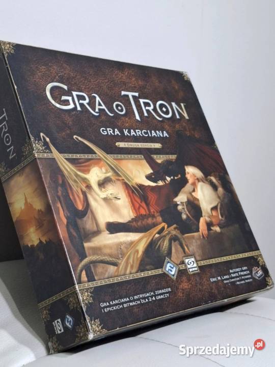 Gra o tron karciana fabularna kolekcjonerska Karciane małopolskie Kraków sprzedam