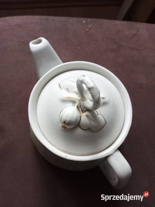 Dzbanuszek porcelana do herbaty LUBIANA z okresu