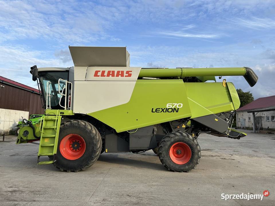 Claas lexion 670 Zbożowe mazowieckie Łysakowo