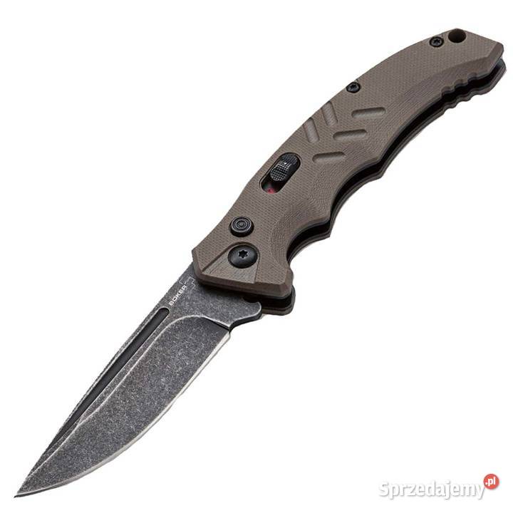 Nóż sprężynowy Boker Plus Intention II Coyote mazowieckie Warszawa