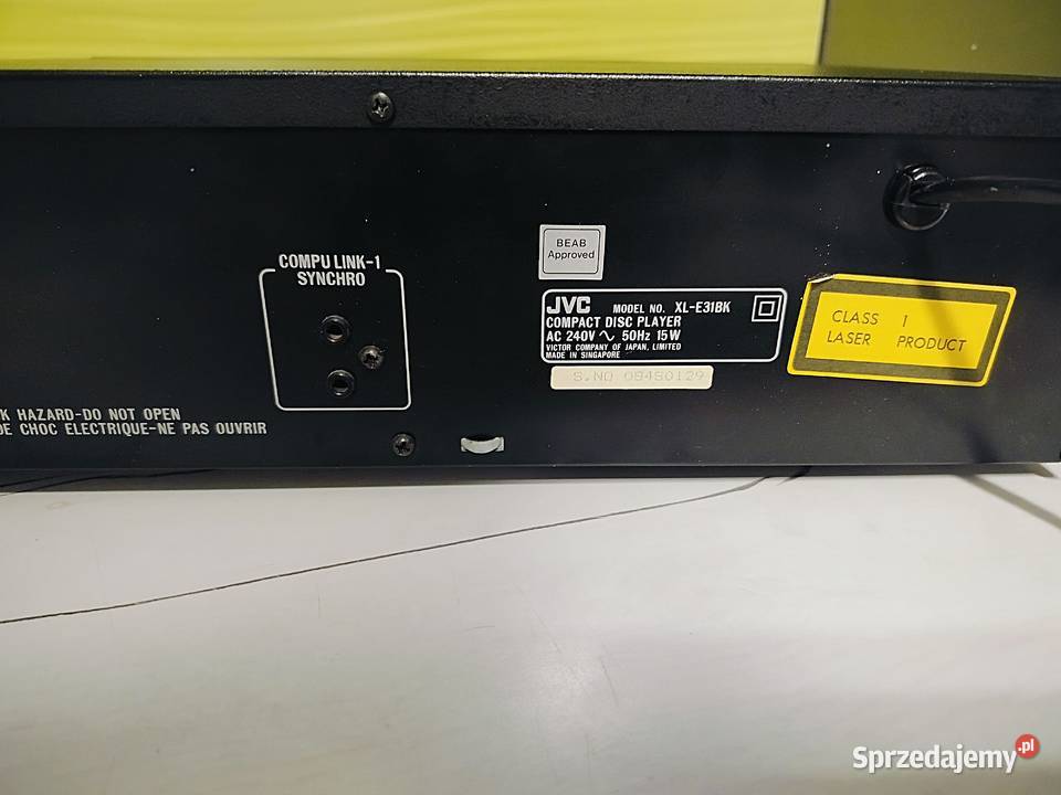 Odtwarzacz CD JVC XLE31 BK Mińsk Mazowiecki