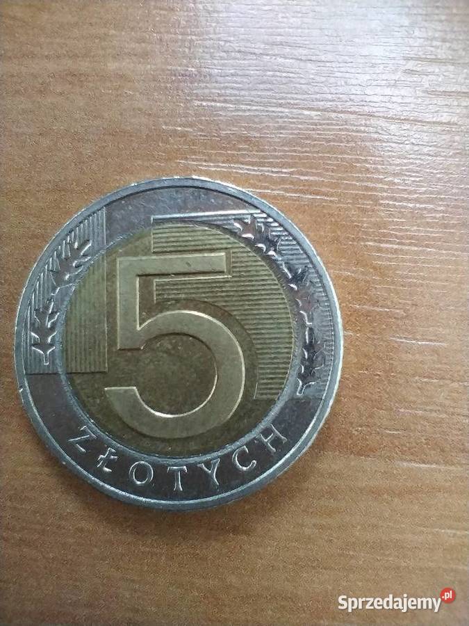 Moneta 5 z 2016 roku Skoczów