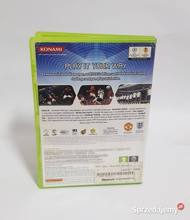 GRA PES 2012 NA XBOX 360