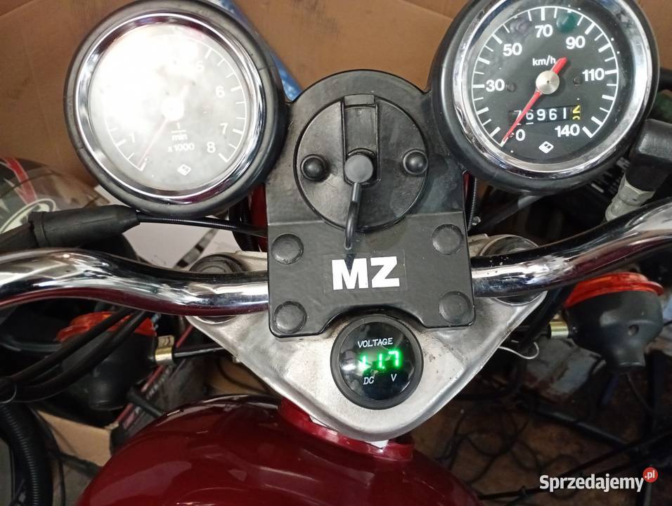 MZ ETZ 125 zarejestrowana orginalna bagażnik Kiszkowo