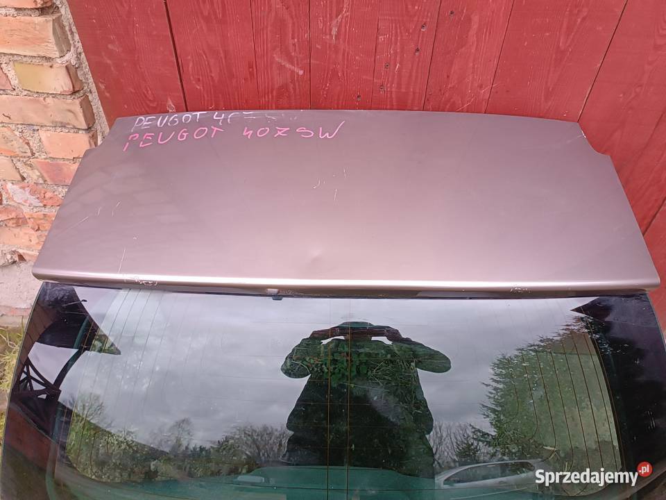 Klapa tył kompletna Peugeot 407 SW Międzychód
