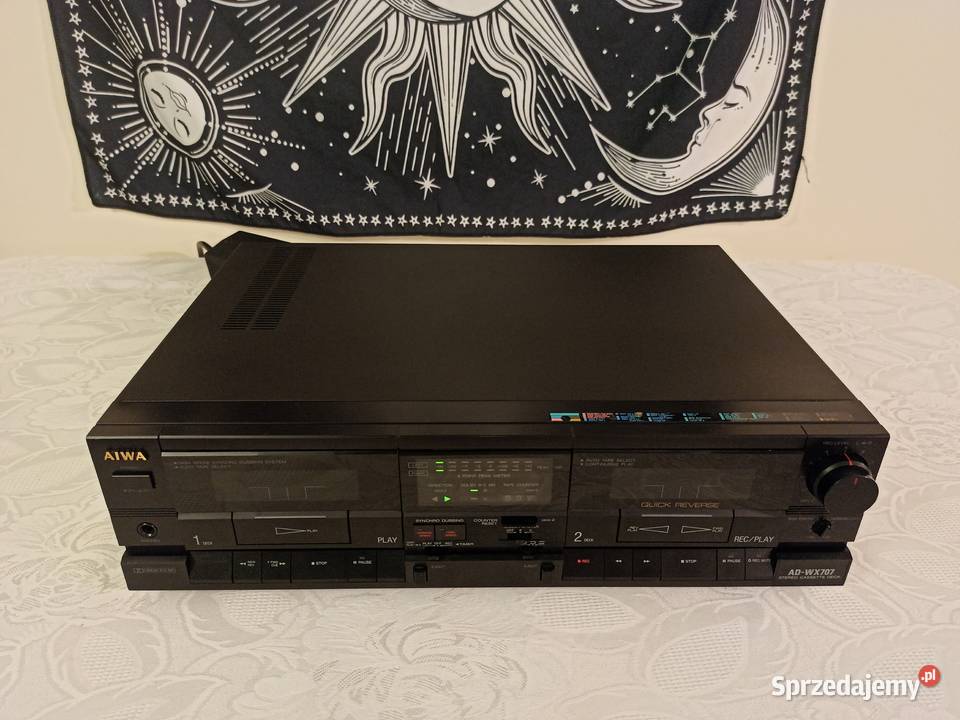 Magnetofon kasetowy AIWA ADWX707 Kamienna Góra sprzedam
