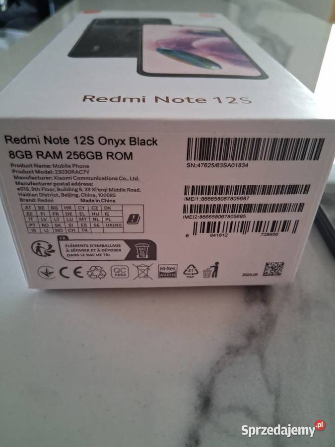 Xiaomi redmi note 12S łódzkie