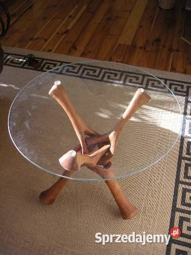 Stolik drewniany afrykański 55cm