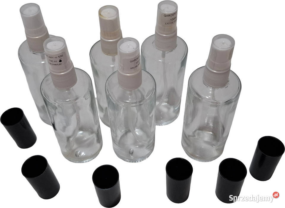 Buteleczka z atomizerem perfumach czarna 100ml Czeladź sprzedam