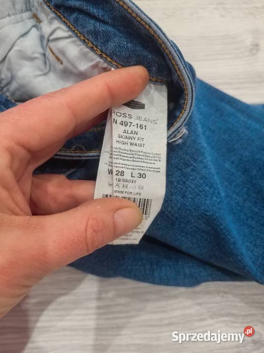 Spodnie Jeansy Cross oryginalne Bukowno