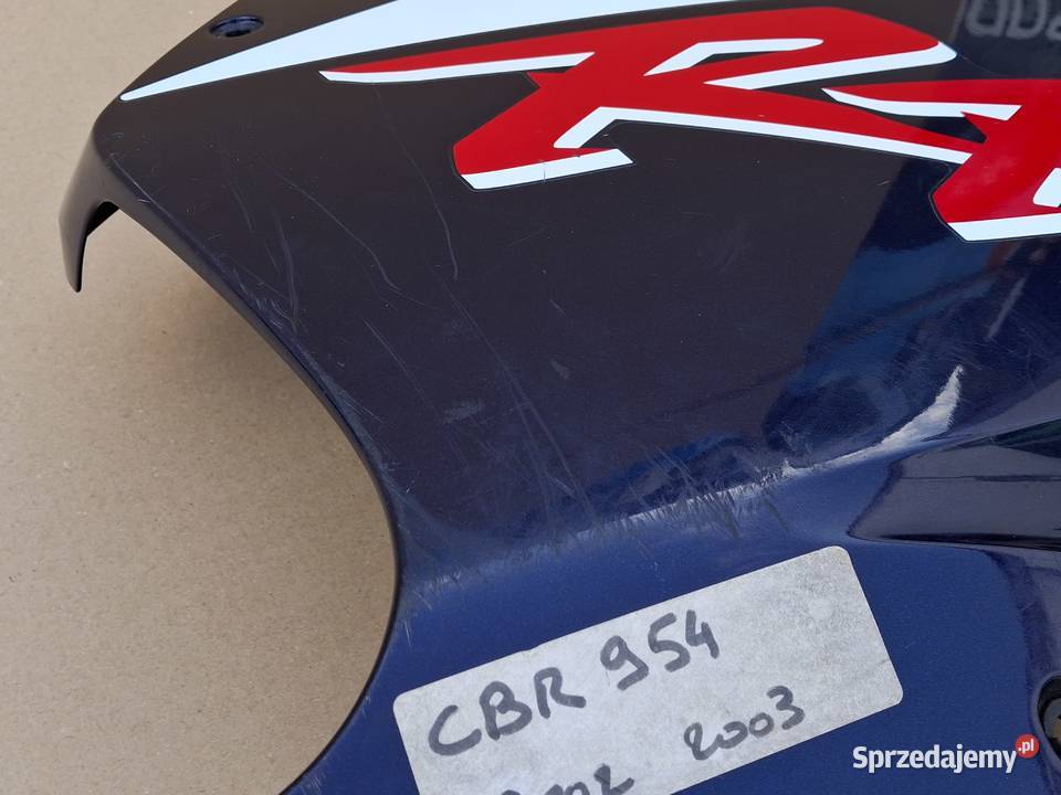 HONDA CBR 954 RR BOCZEK PRAWY OWIEWKA BOK OSŁONA Bieleń