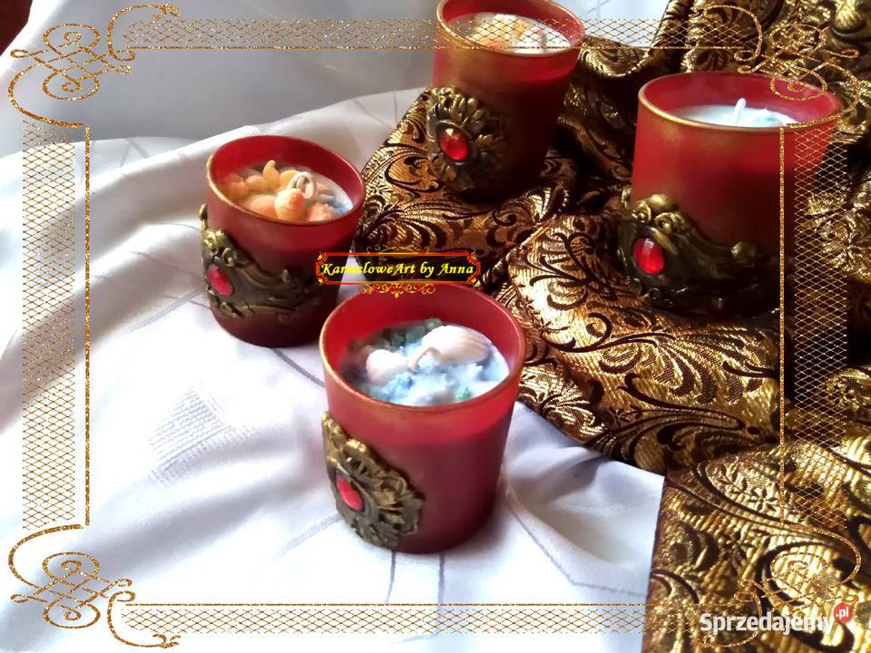 Świece candles sojowe naturalne zapachowe sprzedam