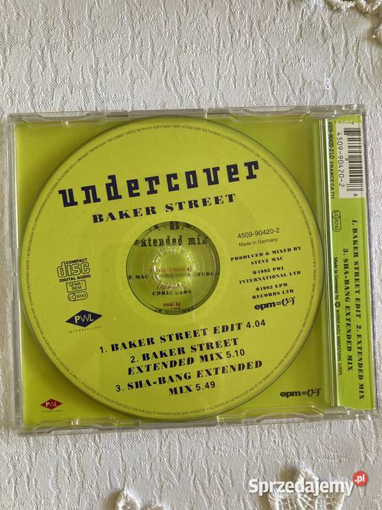 Płyta CD Single Undercover Baker Street Maxi pop