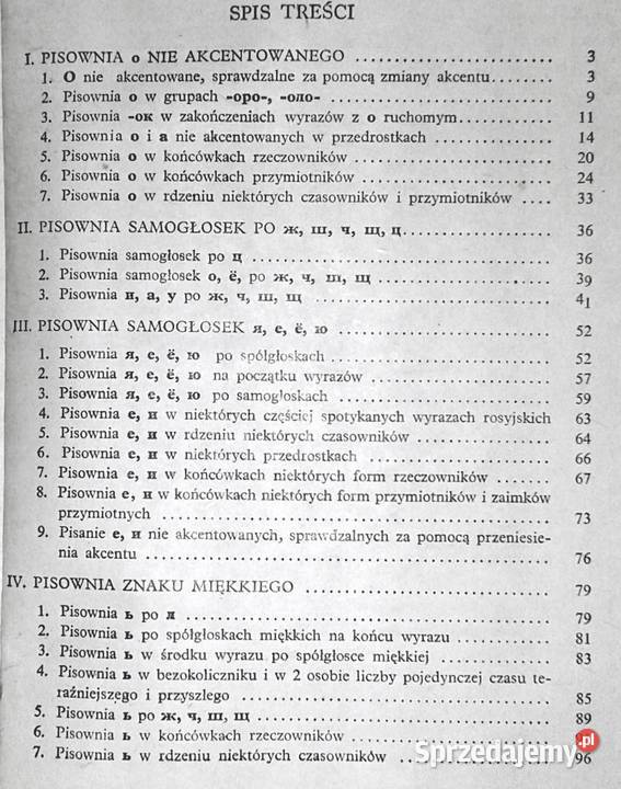 Ćwiczenia ortograficzne z języka rosyjskiego M lubelskie