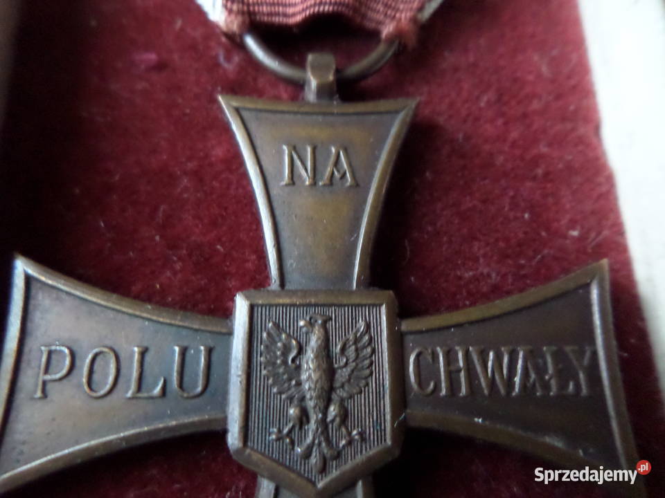 Krzyż Walecznych oryginał Militaria Poznań