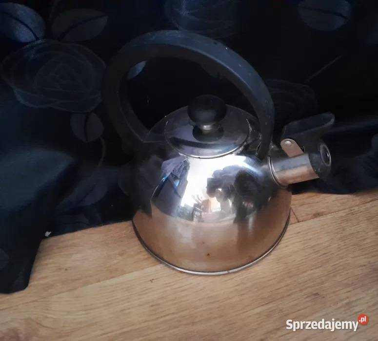 Sam Srebrny Czajniczek z gwizdkiem ok 2L Sosnowiec