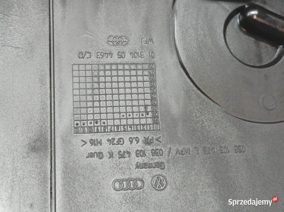 POKRYWA ZAWORÓW 038103469M 19 TDI VW Volkswagen świętokrzyskie