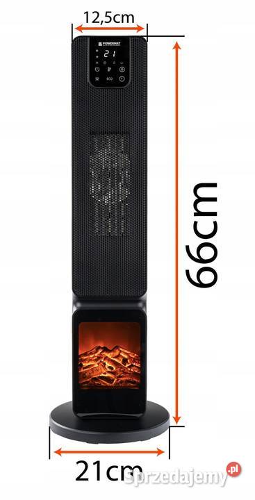 Grzejnik ELEKTRYCZNY Kolumnowy Ceramiczny