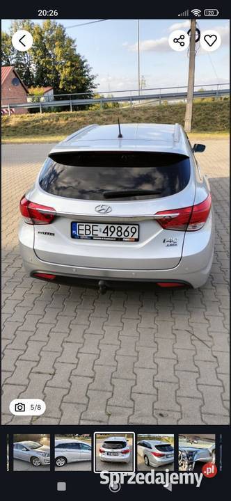 Hyundai i40 2015r łódzkie
