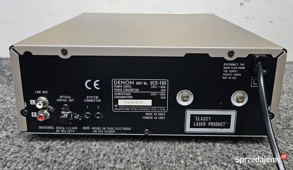 odtwarzacz CD Denon UCDF88 Kraków sprzedam
