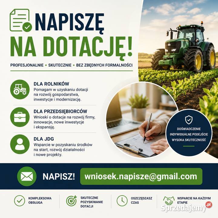 WNIOSKI JDG ARIMR napiszemy każdy wniosek Współpraca biznesowa Łódź