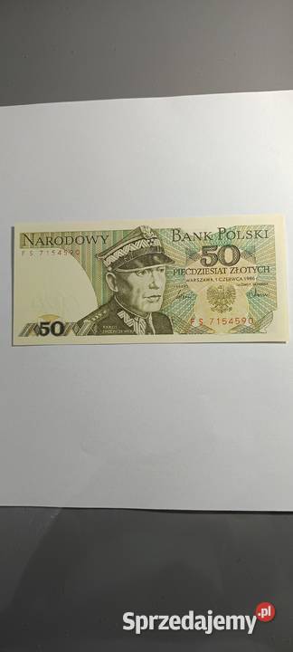 50 1986 FS UNC TADEUSZ KOŚCIUSZKO kujawsko-pomorskie Koronowo
